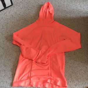 Athleta pullover with hood.